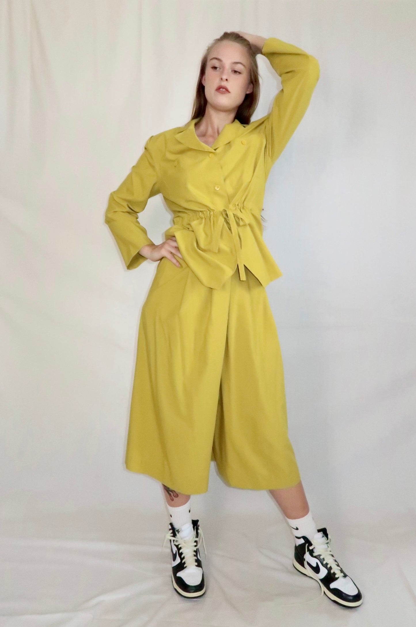 80s Yellow Culotte