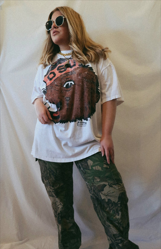 90s Oregon State OSU Tee/Dress