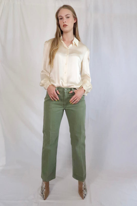 Y2K Silk Celine Blouse