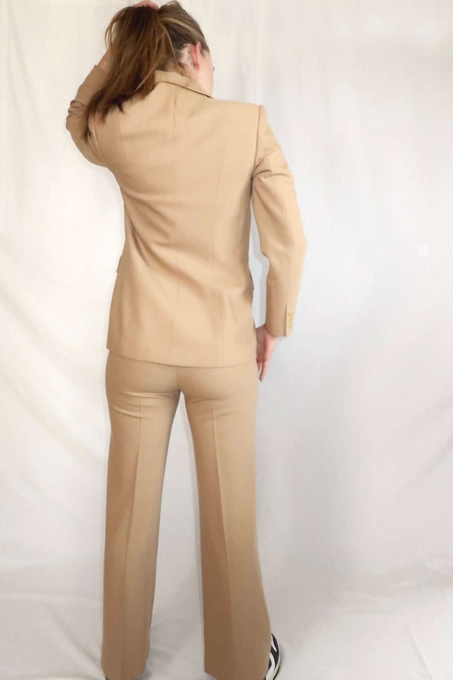 Oscar de La Renta Camel Blazer