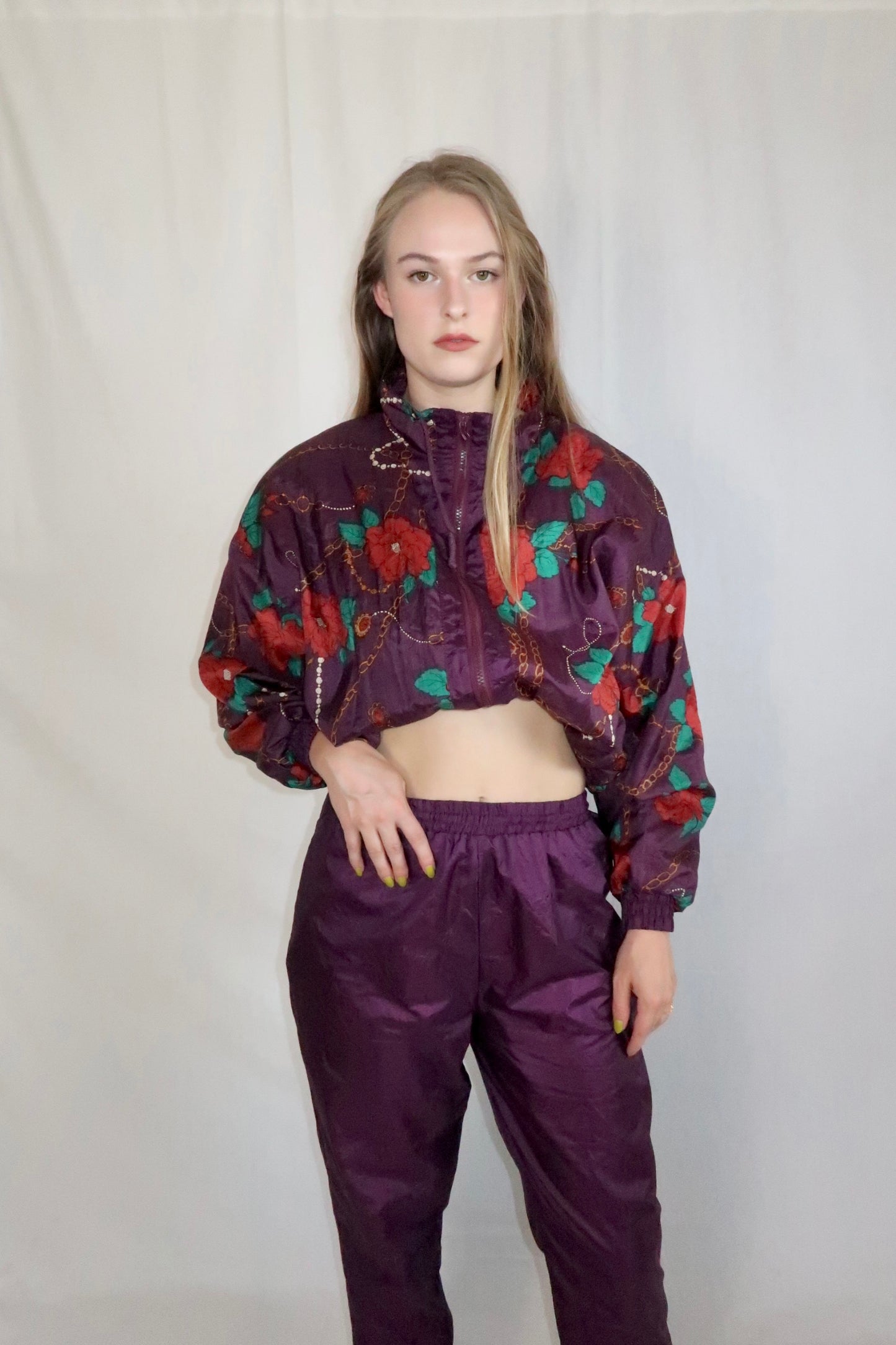 Purple 2-Piece Track Suit