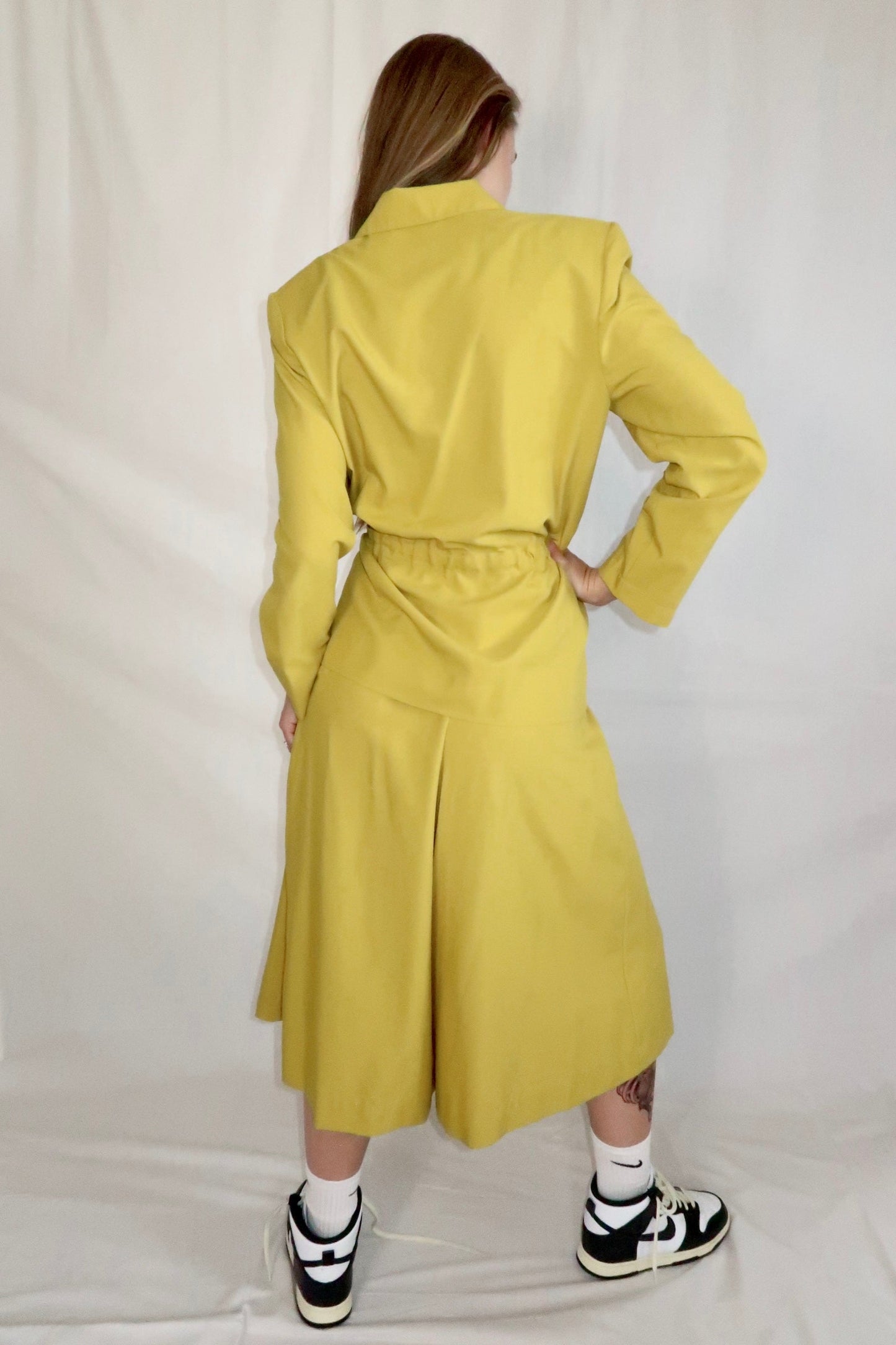 80s Yellow Culotte