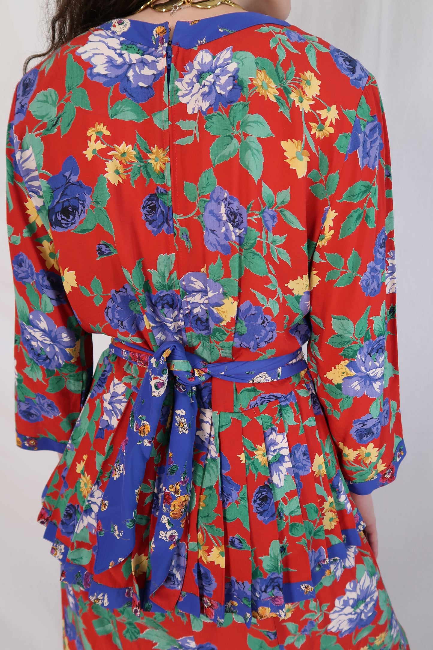 90s Carol Little Floral Dress