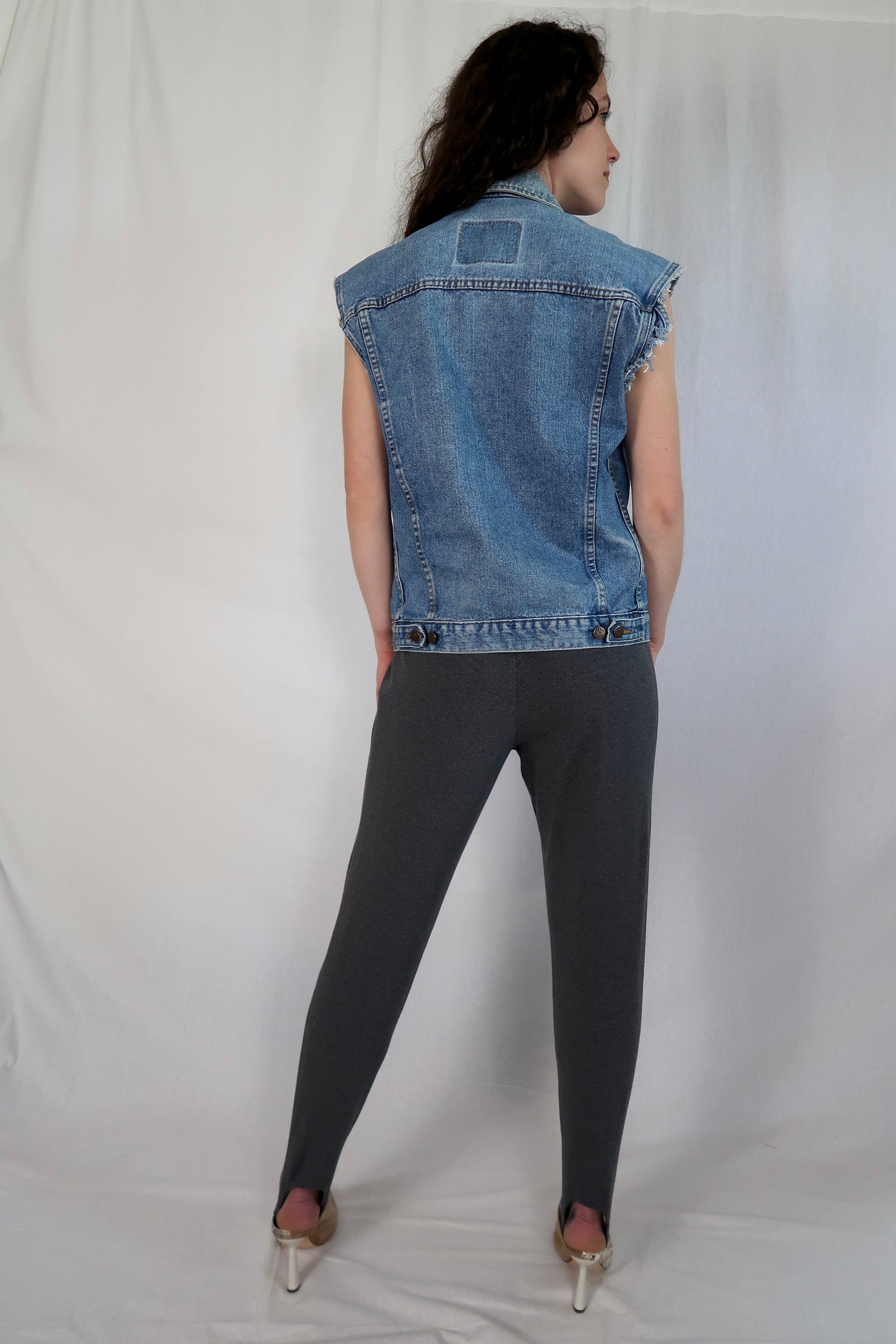 90s Faded Glory Denim Vest